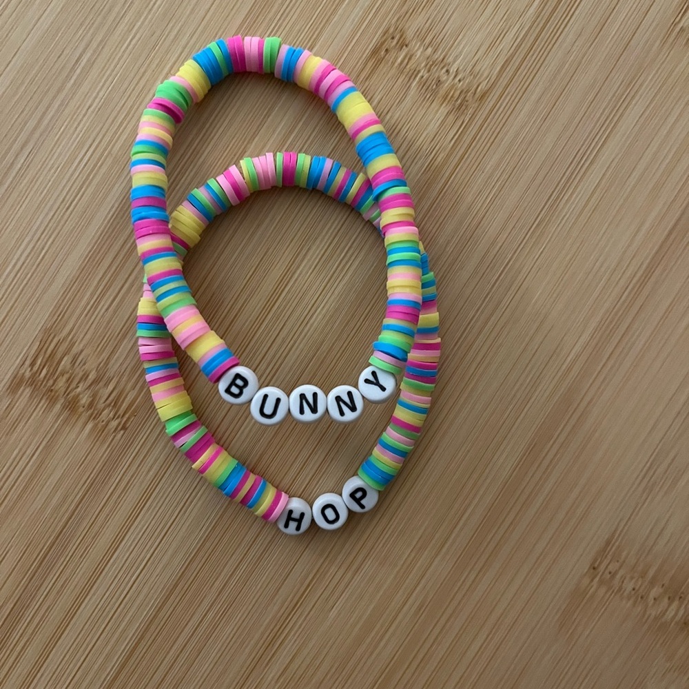 Easter Inspired Bunny Hop Bracelets